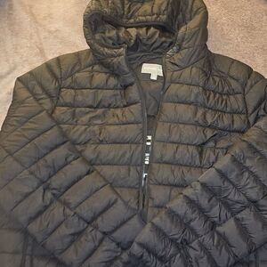 Michael Kors Black Quilted Jacket